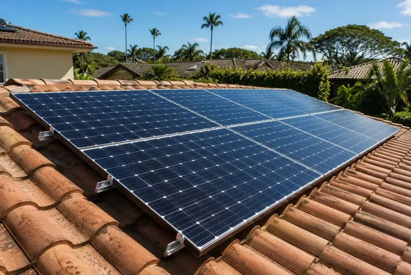 Installation de panneaux solaires à Frangy